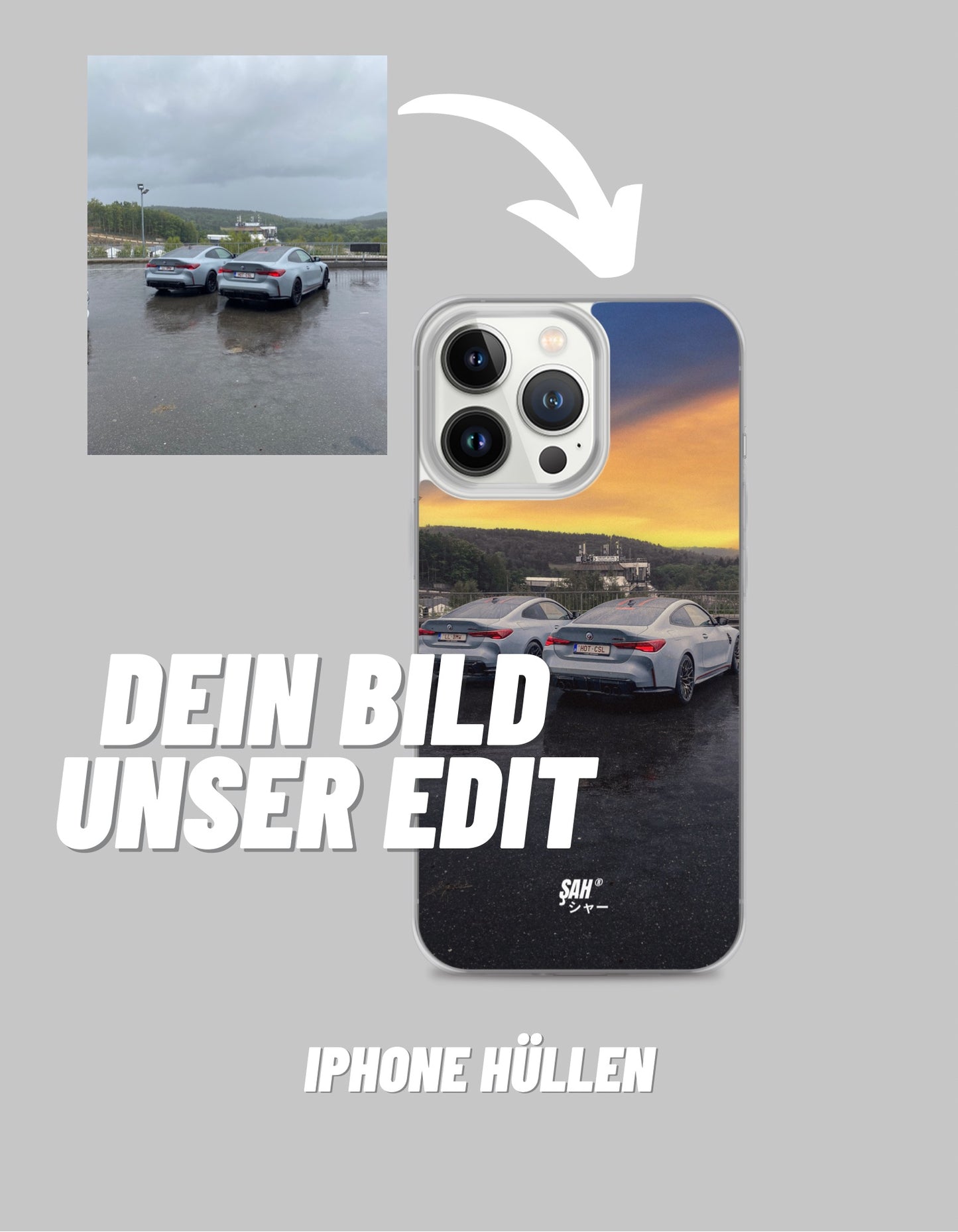 Professionelles Carshooting auf deine Handyhülle | IPhone